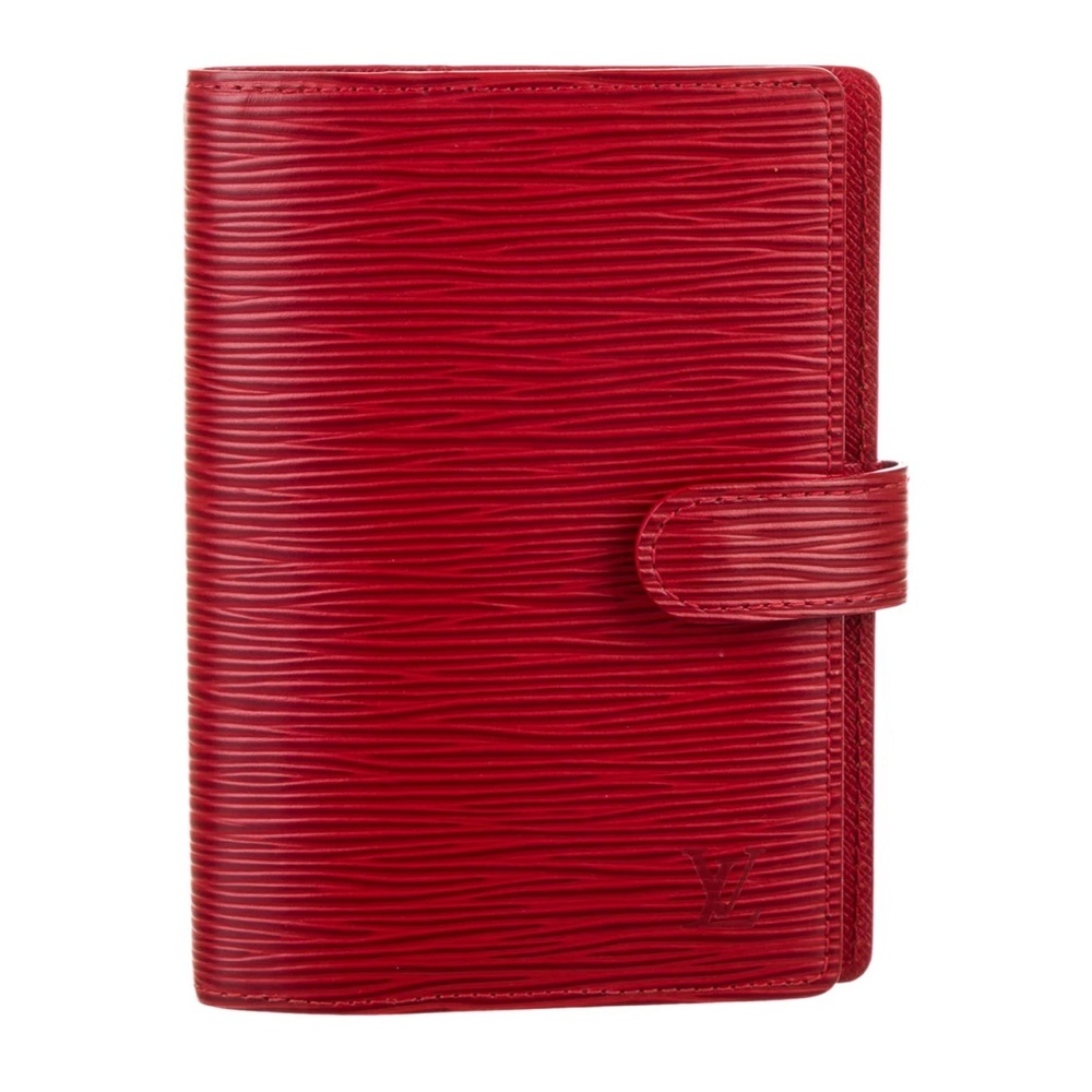 🚫SOLD🚫 Authentic LOUIS VUITTON Epi Small Ring Agenda